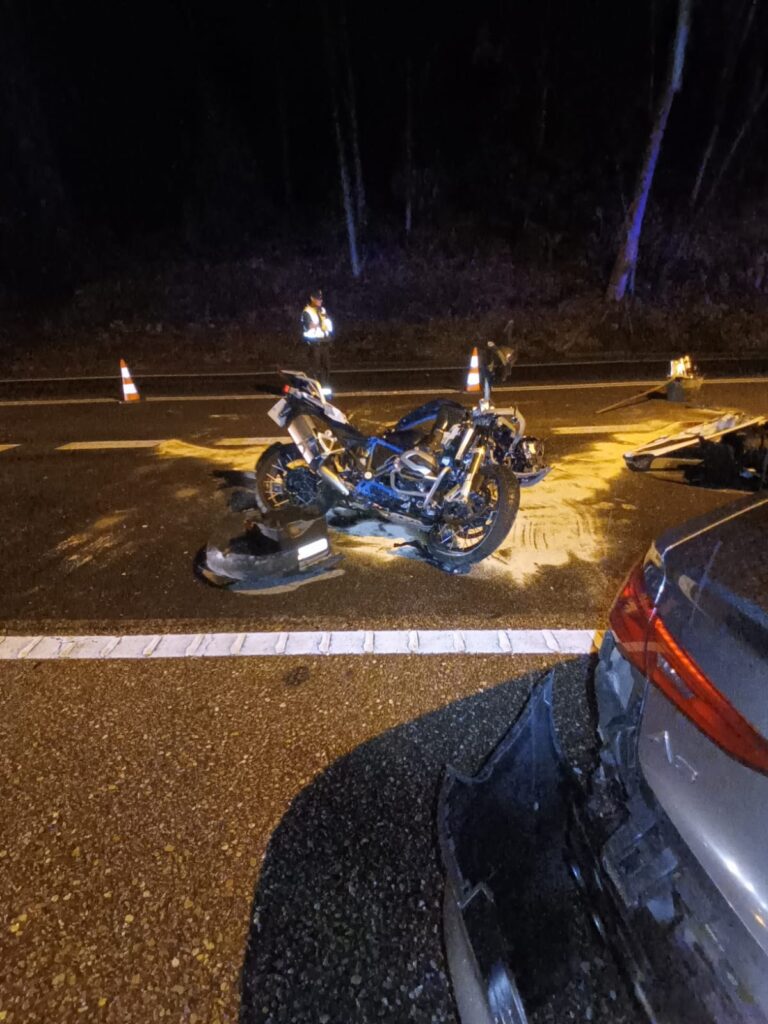 Muere un motorista en un grave accidente múltiple en Vigo