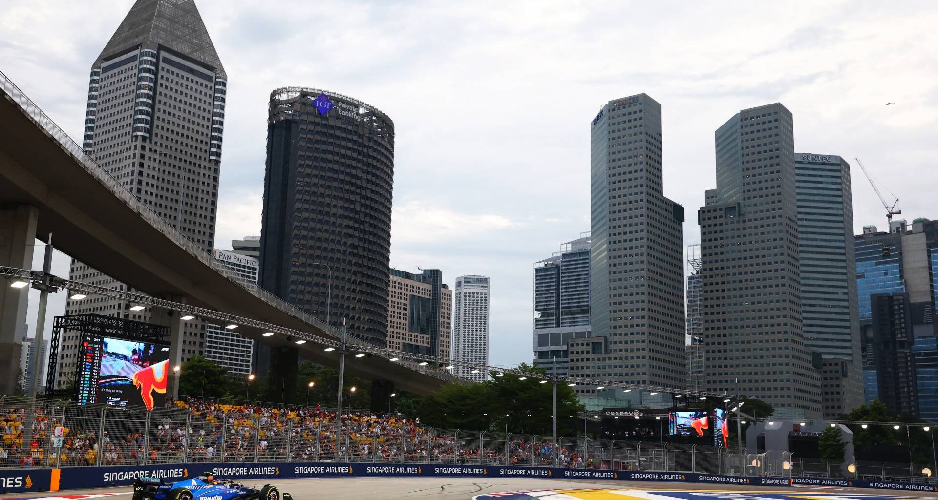 Viernes interesante para Carlos Sainz en el GP de Singapur