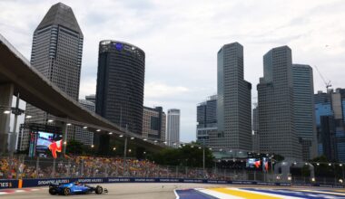 Viernes interesante para Carlos Sainz en el GP de Singapur
