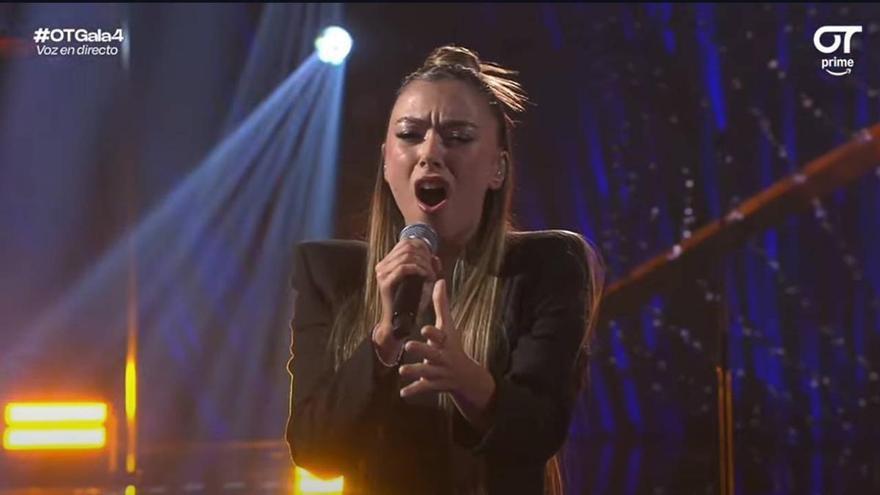 'OT': la navarra Laura Muñoz recibe el apoyo del público y continúa en la academia, mínimo, dos semanas más
