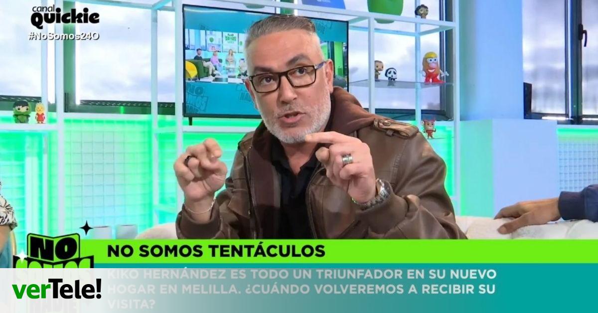 Kiko Hernández irrumpe en 'No somos nadie', insinúa a Carlota Corredera que volverá y aclara el motivo de su ausencia