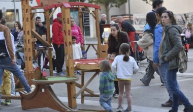 Un minigolf interactivo abre el programa de la segunda edición del Spin Festival Huesca