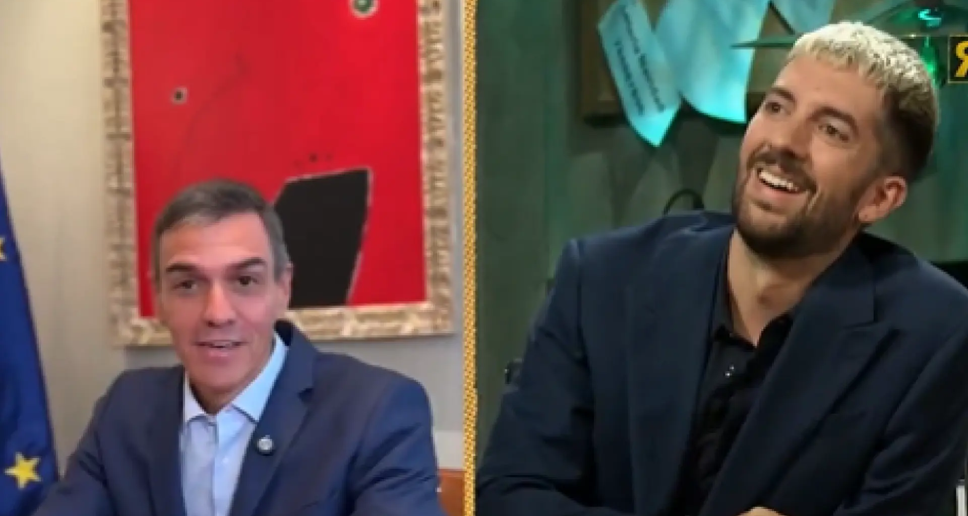 Pedro Sánchez interviene por sorpresa en un 'gag' de 'La revuelta' de David Broncano