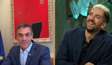 Pedro Sánchez interviene por sorpresa en un 'gag' de 'La revuelta' de David Broncano