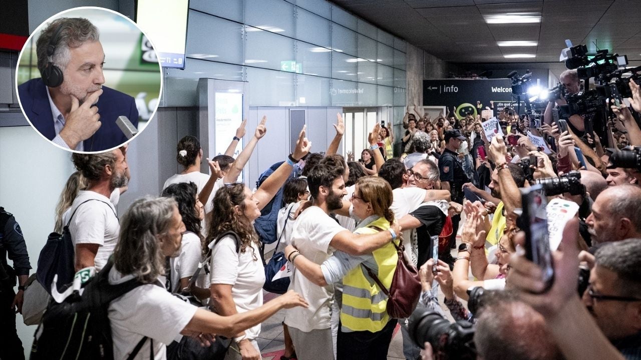"Tratándose del ejército de Israel, no os ha ido tan mal": Carlos Alsina, sobre los activistas de la Flotilla