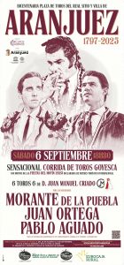 PRESENTACIÓN DEL CARTEL DE LA CORRIDA DE TOROS GOYESCA CON MOTIVO DE LA FESTIVIDAD DE LAS FIESTAS DEL MOTÍN DE ARANJUEZ 2025