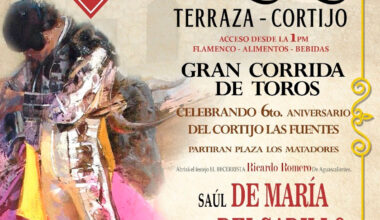 Anuncian corrida mixta para el VI Aniversario Del Cortijo “Las Fuentes” a celebrarse el 15 de noviembre – suertematador.com