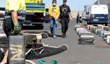 Incautan 4.000 kilos de cocaína con destino al puerto de Vigo