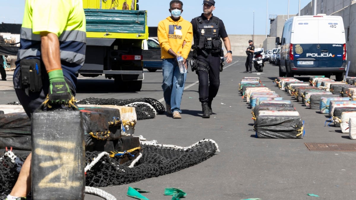 Incautan 4.000 kilos de cocaína con destino al puerto de Vigo