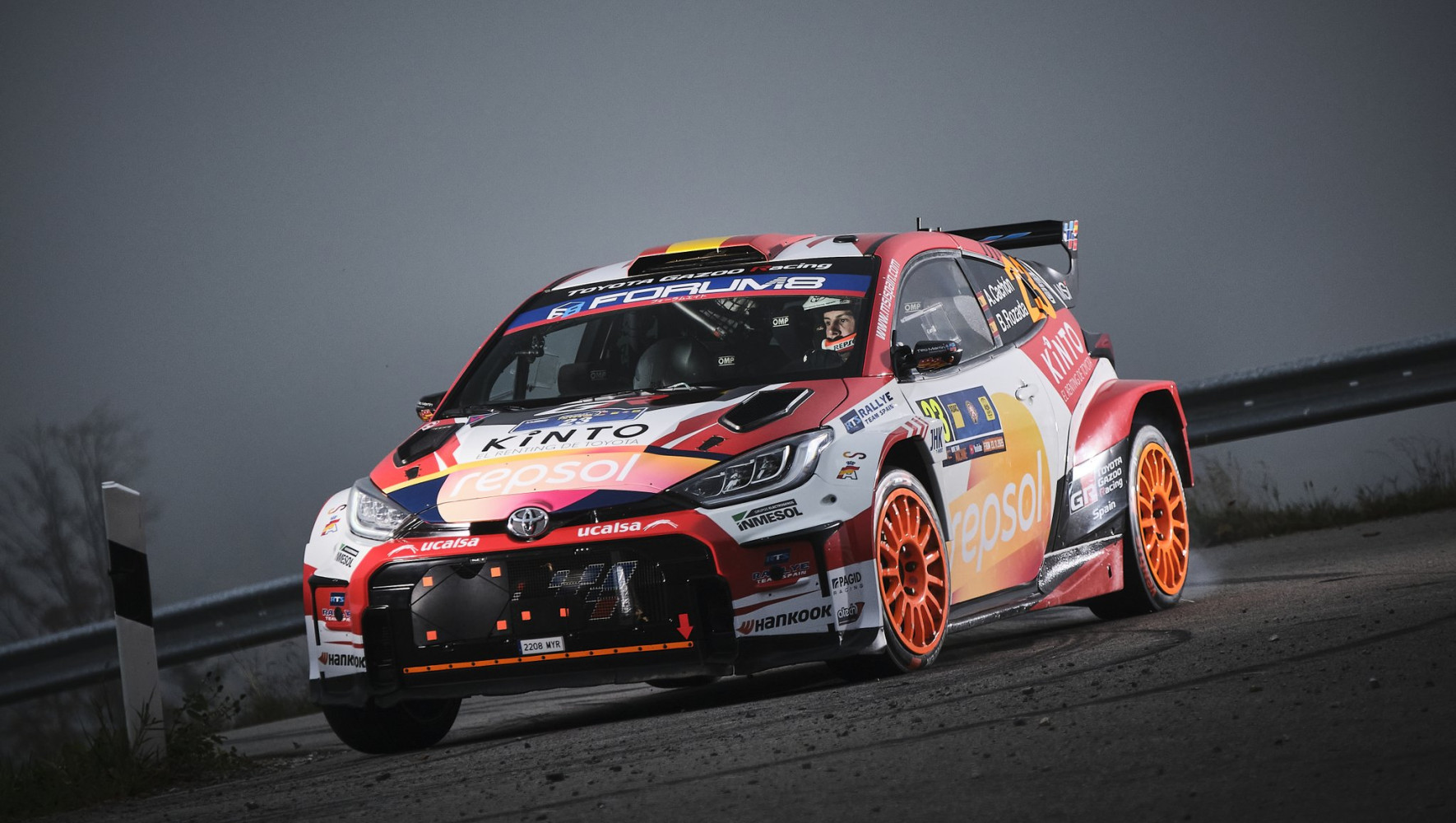 Alejandro Cachón y Borja Rozada destacaron en el Rallye de Europa Central