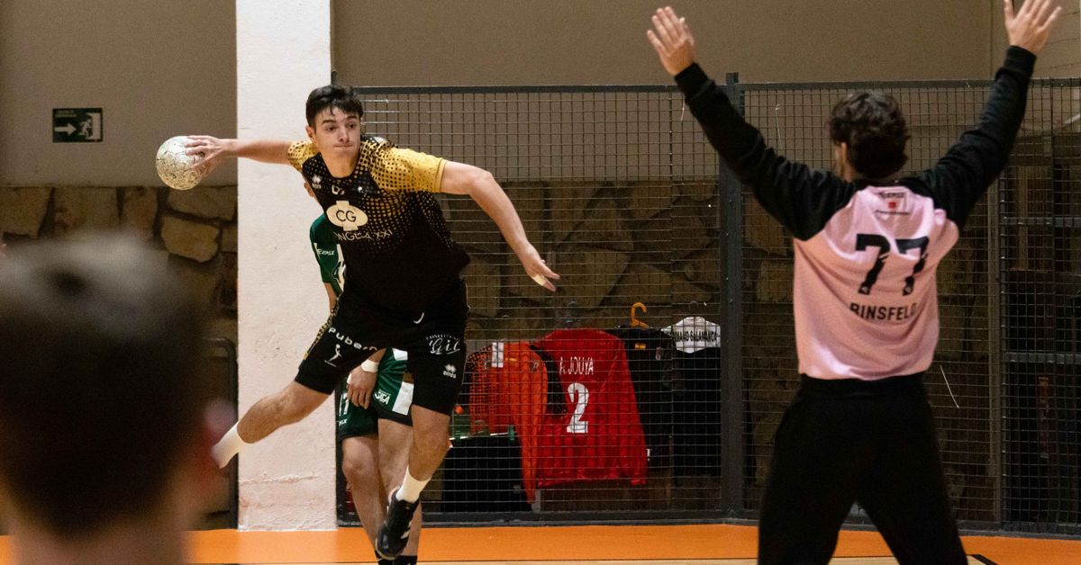 Sergio Nicolás encabeza la victoria del BM Salamanca con catorce goles