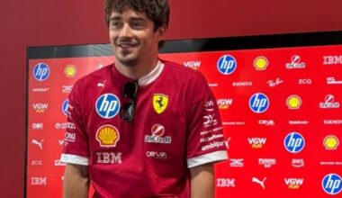 F1: Charles Leclerc, con bajas expectativas para el Gran Premio de México