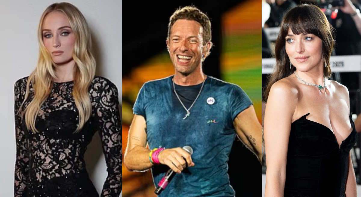 el cantante de Coldplay rompió este verano con Dakota Johnson