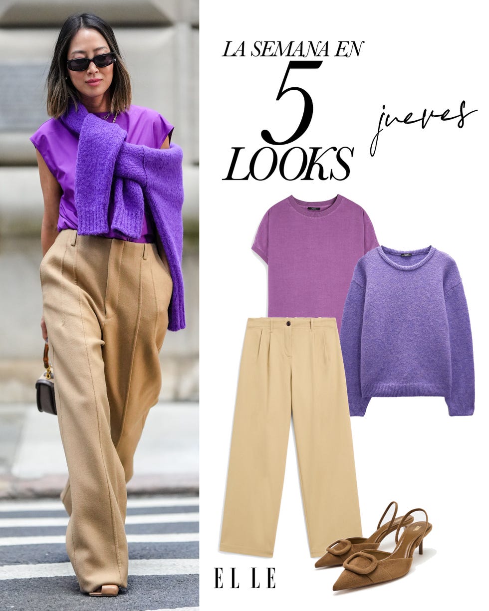 cómo combinar jerseys finos en entretiempo