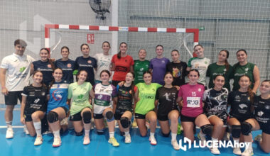El Club Balonmano Lucena aportó 4 jugadoras al equipo autonómico en tres categorías diferentes