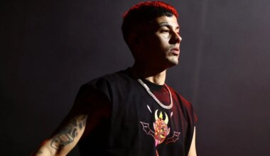 Duki, tras su 'accidentado' concierto en Zaragoza: "Fue una maldita locura"
