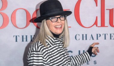 La actriz Diane Keaton falleció de neumonía