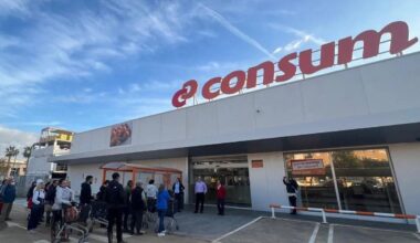 Comunicado de Consum sobre el horario de sus supermercados ante la alerta por lluvias