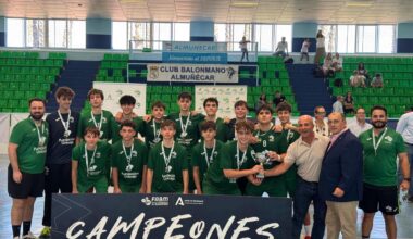Córdoba se proclama campeón de Andalucía Cadete de Balonmano tras una final de infarto en Almuñécar
