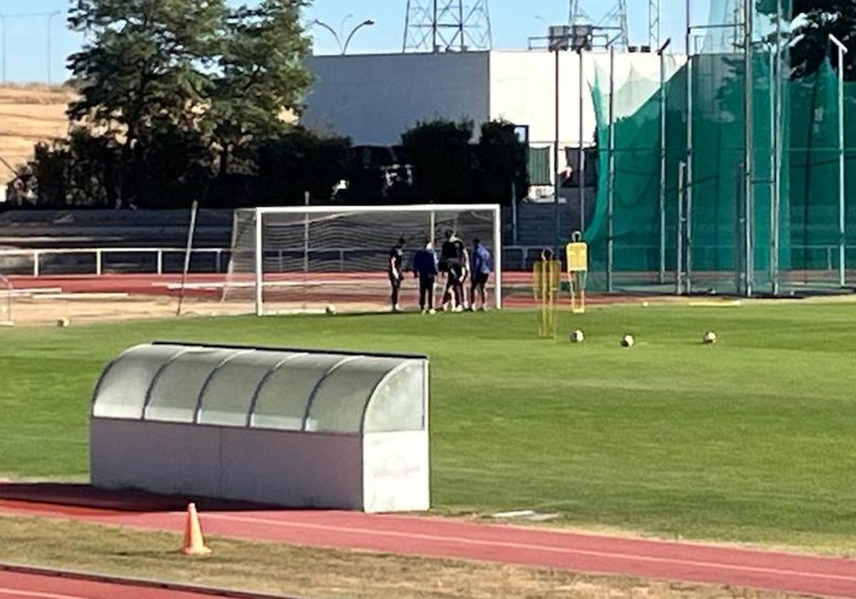 Susto en la portería del Salamanca UDS