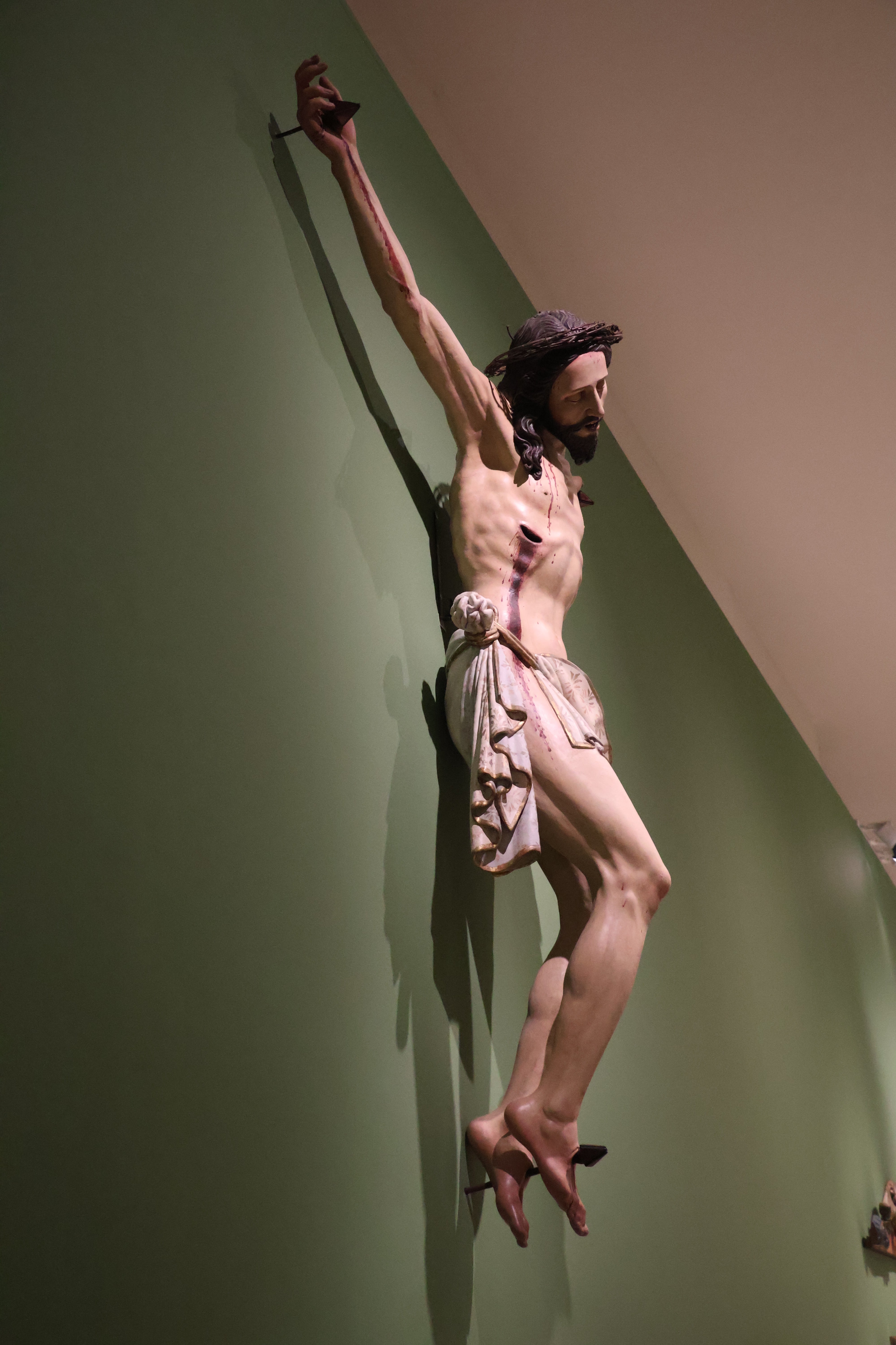 Crucifijo del ámbito Franciscano del siglo XVII