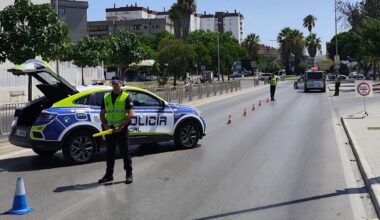 La Policía Local ha instruido en los últimos días 10 atestados por la comisión de presuntos delitos contra la Seguridad Vial