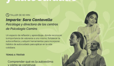 El taller “Autoestima y autocuidado” llega a Torreforum