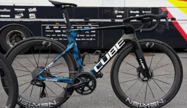 Bicicleta Cube del equipo. Imagen: Intermarché - Wanty