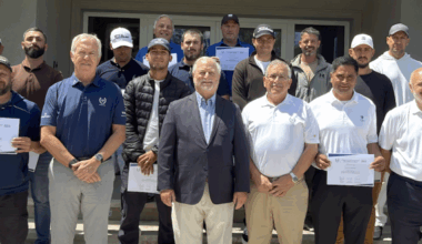 Finalizó el Curso de Mantenimientos de Campos de Golf de la AAG