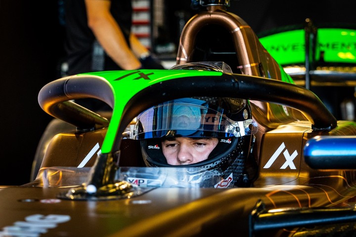 Varrone en una prueba de la F2 en diciembre.