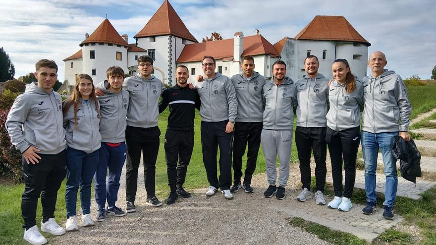 Once entrenadores navarros complementan su formación en Croacia