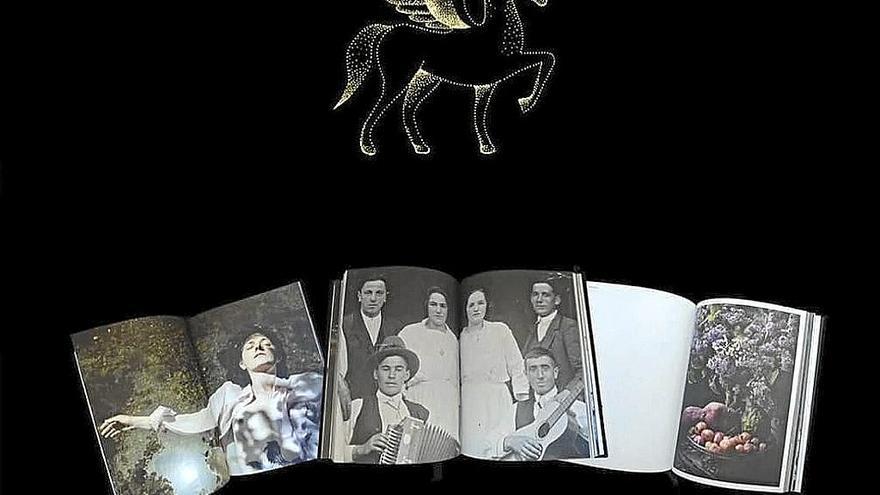 Imagen del cartel de la presentación del libro fotográfico ‘Pegasoenea’ de Beunza.