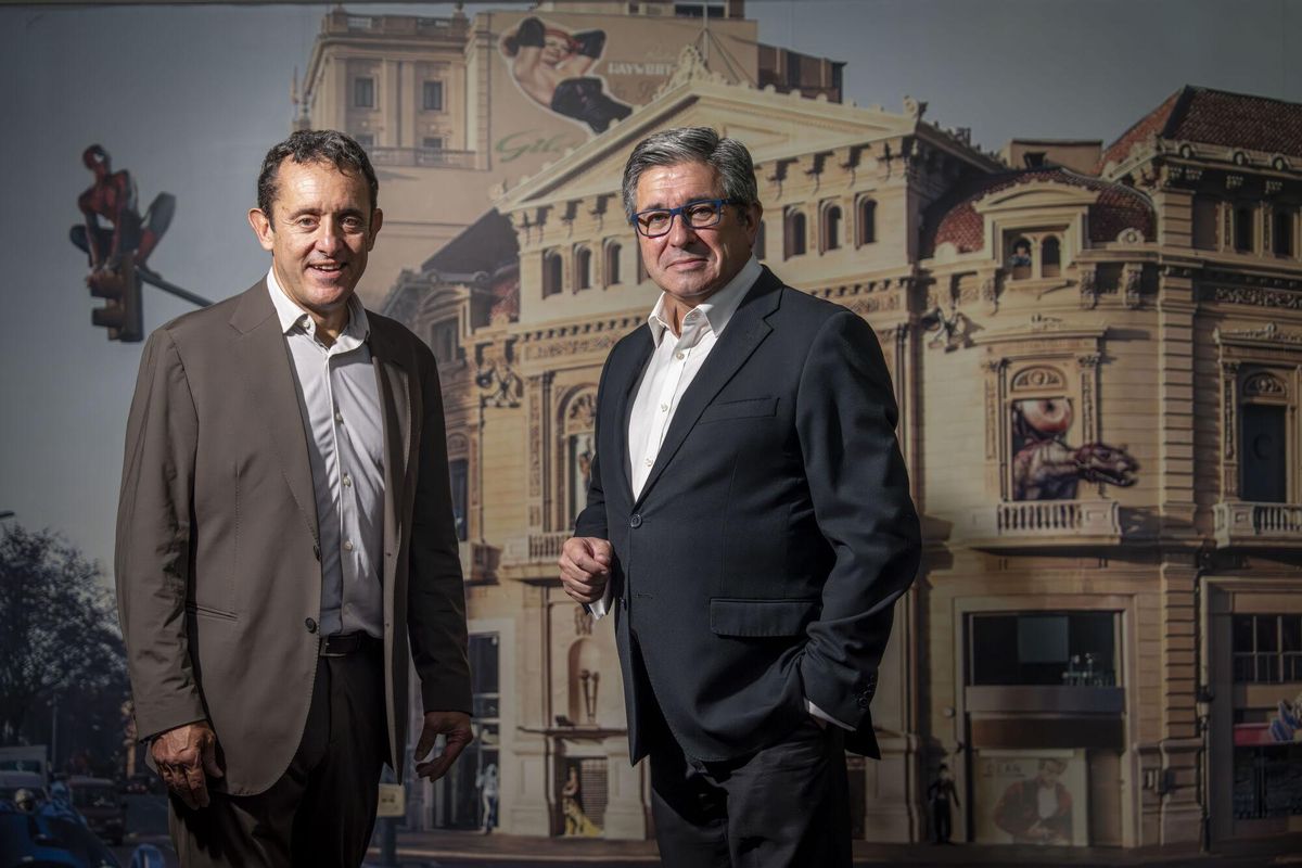 Joan Manuel Sevillano, 'managing' director de Stoneweg, y Jordi Artigas, arquitecto i fundador de OUA.