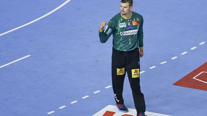 Sergey Hernández, único navarro convocado con la selección española de balonmano