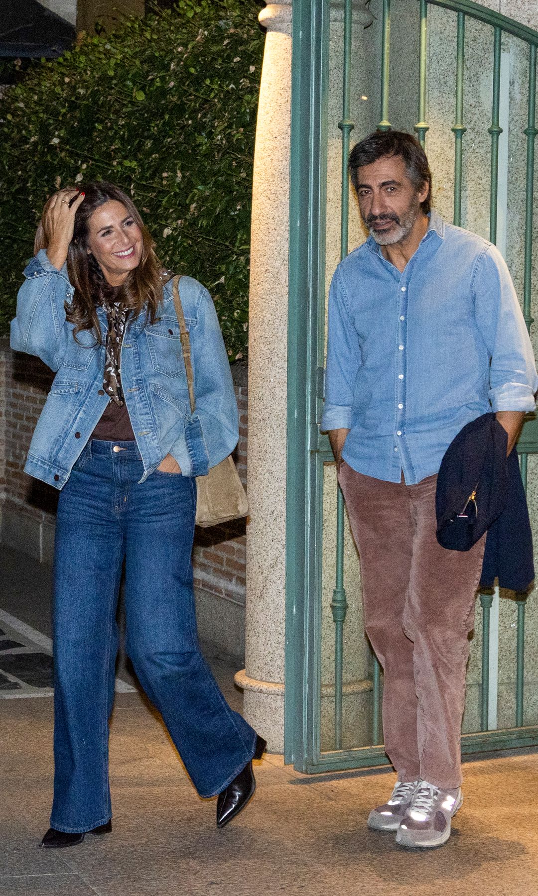 Nuria Roca and Juan del Val dinning out in Madrid 


******EXCLUSIVE**********