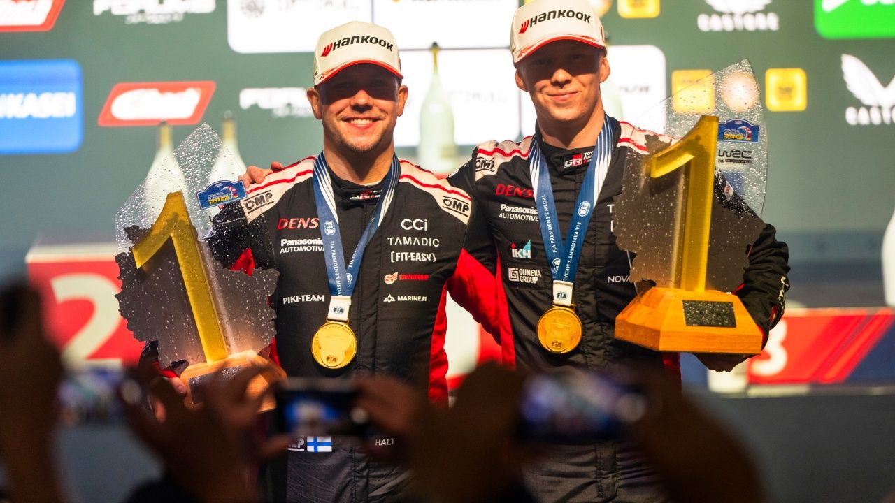 Rovanperä y Halttunen ganaron en Europa Central para Toyota.