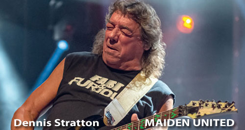 MAIDEN UNITED - Entrevista con el exguitarrista de IRON MAIDEN Dennis Stratton sobre sus inminentes conciertos en España.