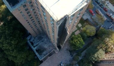 Un edificio de gran altura se derrumba parcialmente en el Bronx: hasta ahora no se reportan heridos