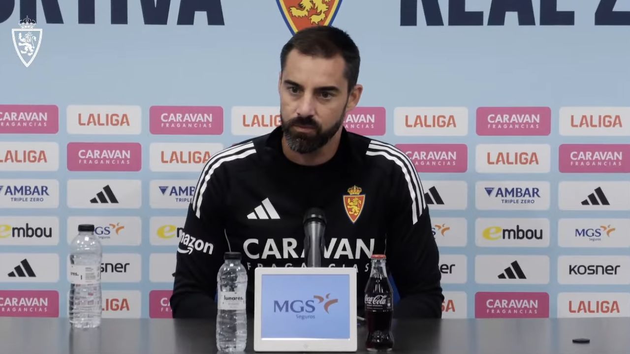 El nuevo entrenador del Zaragoza elogia El Molinón y destaca a 4 jugadores del Sporting: «Son los mejores ganando segundas jugadas» - La Voz de Asturias