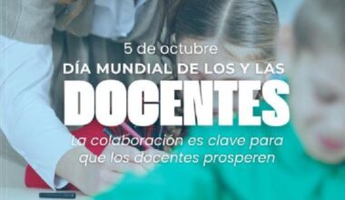 Día Mundial de los Docentes 2025: la voz del profesorado debe al fin ser escuchada