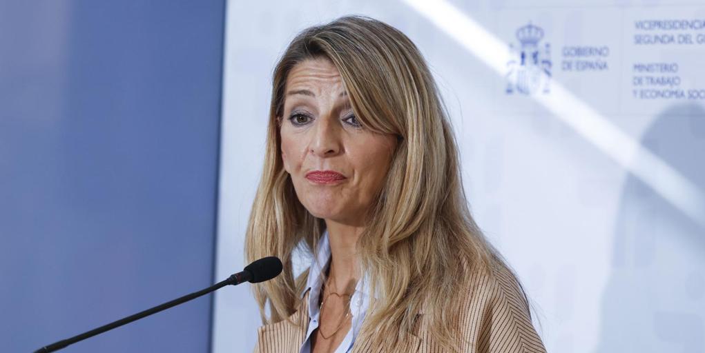 Yolanda Díaz se revuelve contra la «tibieza» del PSOE a la hora de condenar a Israel