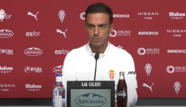 Jiménez confirma un virus en el Sporting y las rotaciones, y critica a Pomares: «Se tira, no es roja a Dubasin y hace una faena al Sporting» - La Voz de Asturias