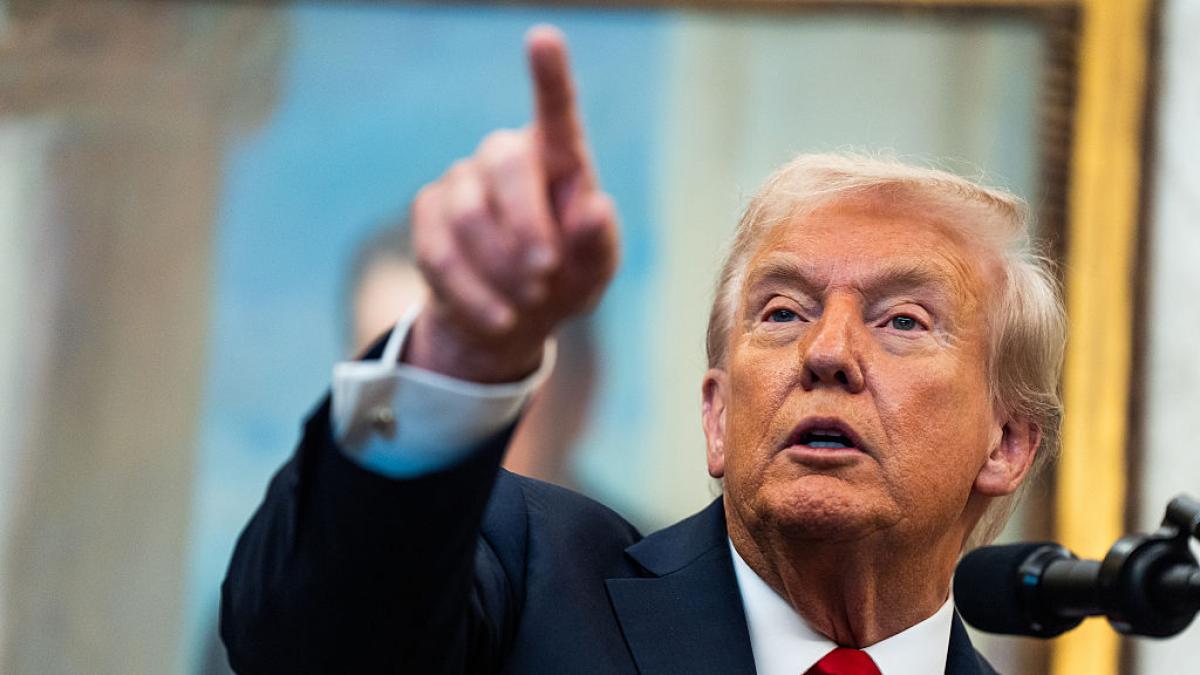 Le preguntan a Trump por María Corina Machado tras no haber ganado él el Nobel y suelta esto