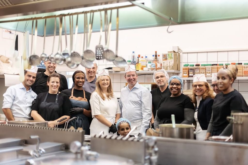 El Gran Duque de Luxemburgo y María Teresa de Luxemburgo