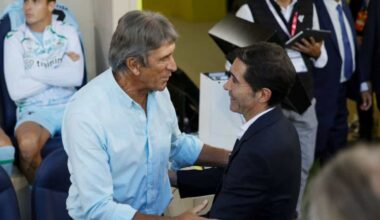 Marcelino da la razón a Pellegrini: ﻿"El empate es lo más justo"