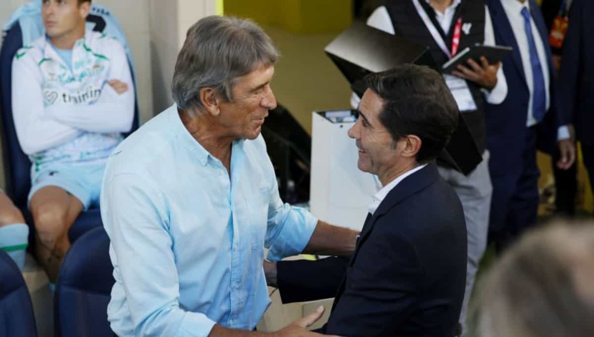 Marcelino da la razón a Pellegrini: ﻿"El empate es lo más justo"