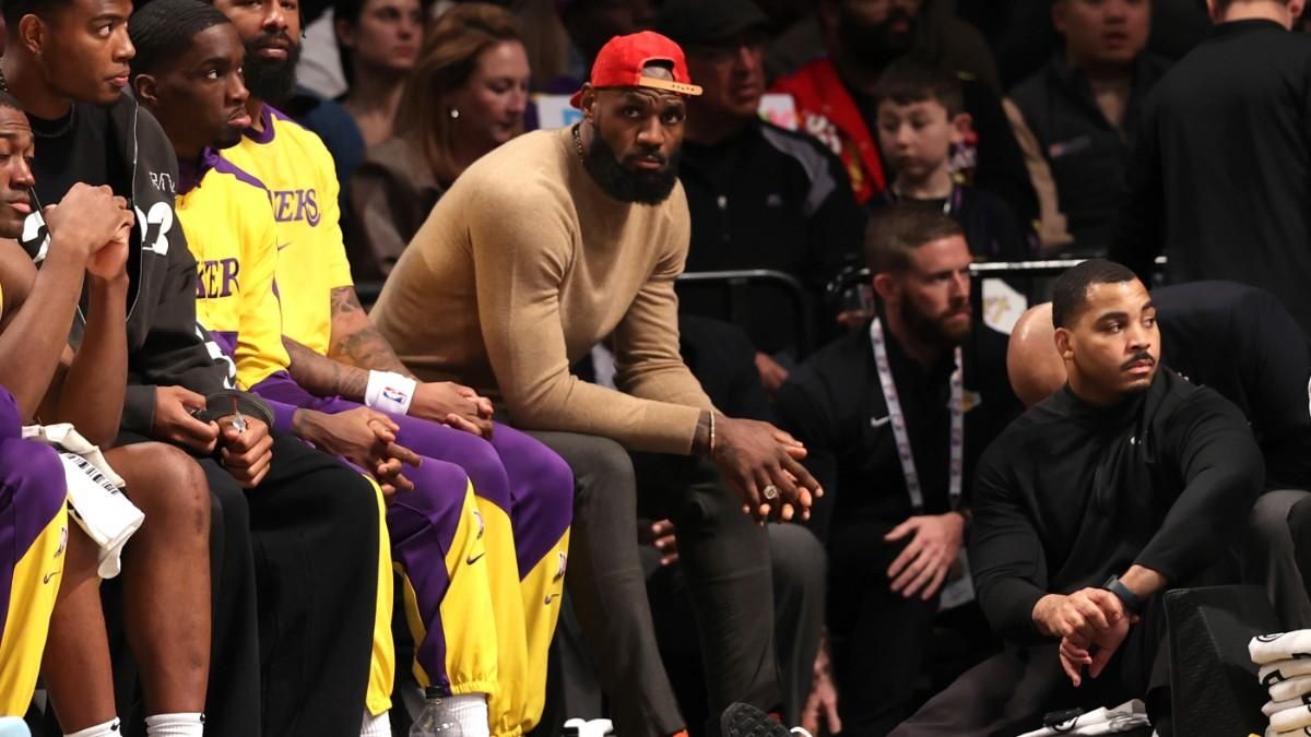 LeBron James se perdió el partido ante los Nets por lesión