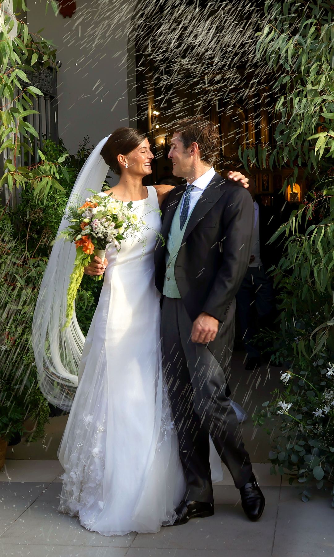 Rafael del Pino Jr. y Victoria López de la Serna