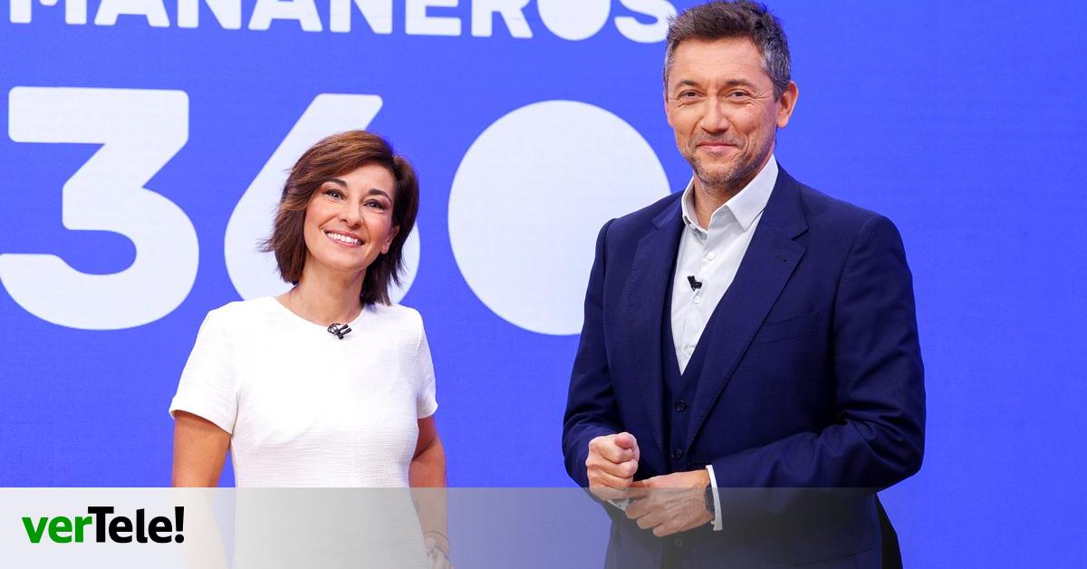 La 1 lidera el lunes por dos centésimas sobre Antena 3 ayudada por el nuevo récord histórico de 'Mañaneros' (18.1%)