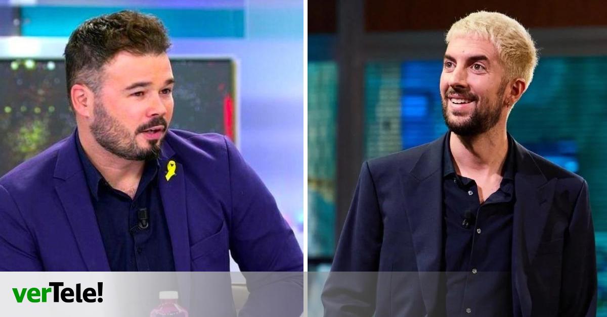 Gabriel Rufián responde a la invitación de David Broncano para acudir a 'La Revuelta' junto a "Rosalía y exs de OT"